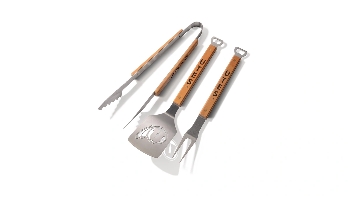 Youthefan Ncaa Utah Utes Classic Series 3-piece Bbq Set
