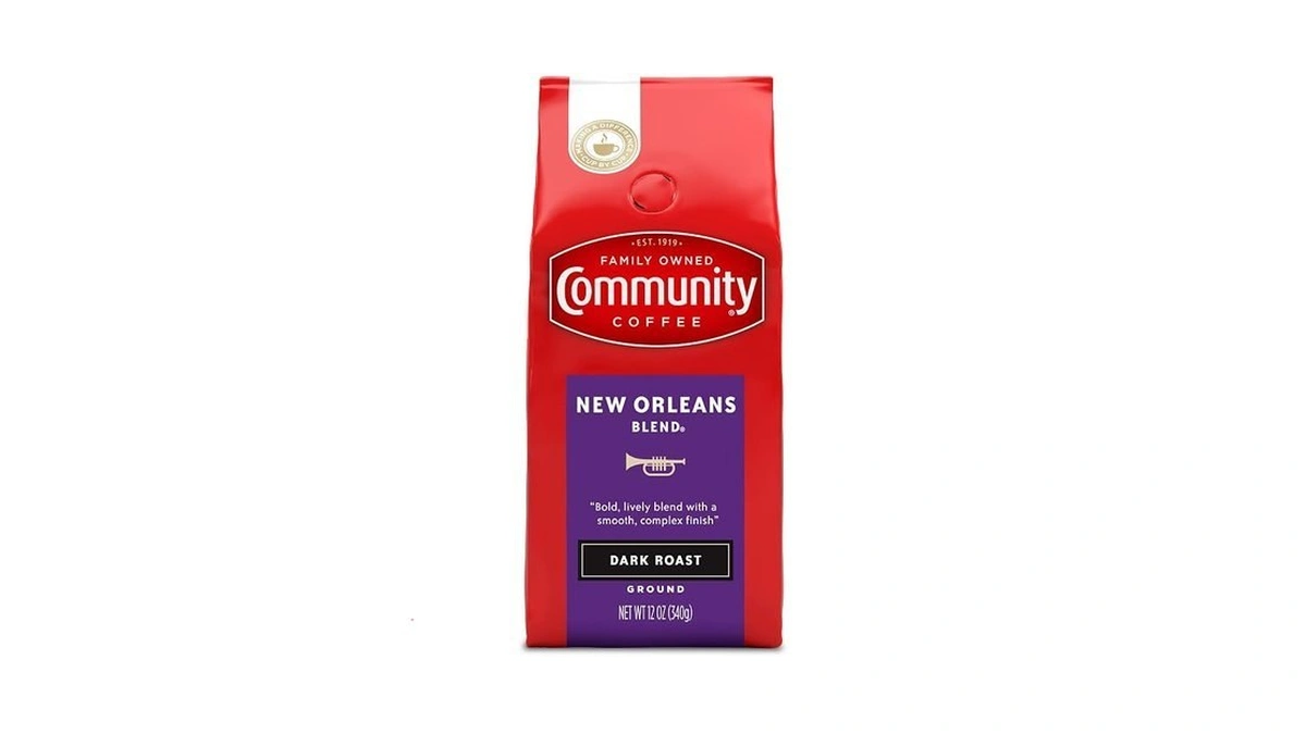 Community Coffee New Orleans Blend, Ground Coffee, Special Dark Roast,