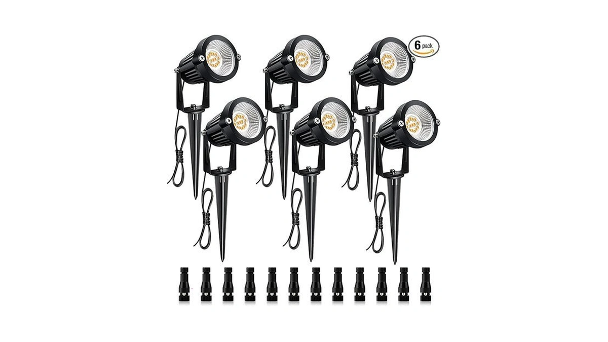 Mutois 7w Low Voltage Led Landscape Lights With Connectors Outdoor