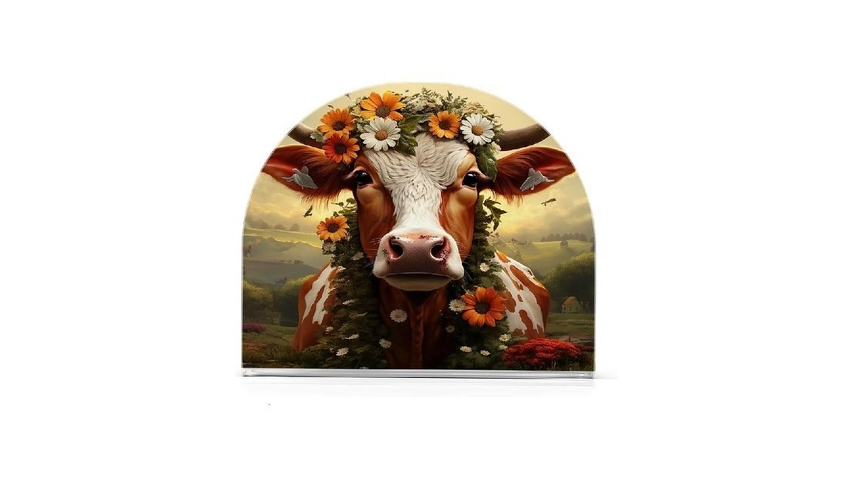 Nander Beautiful Little Cow Napkin Holder For Tables,napkin Holders For