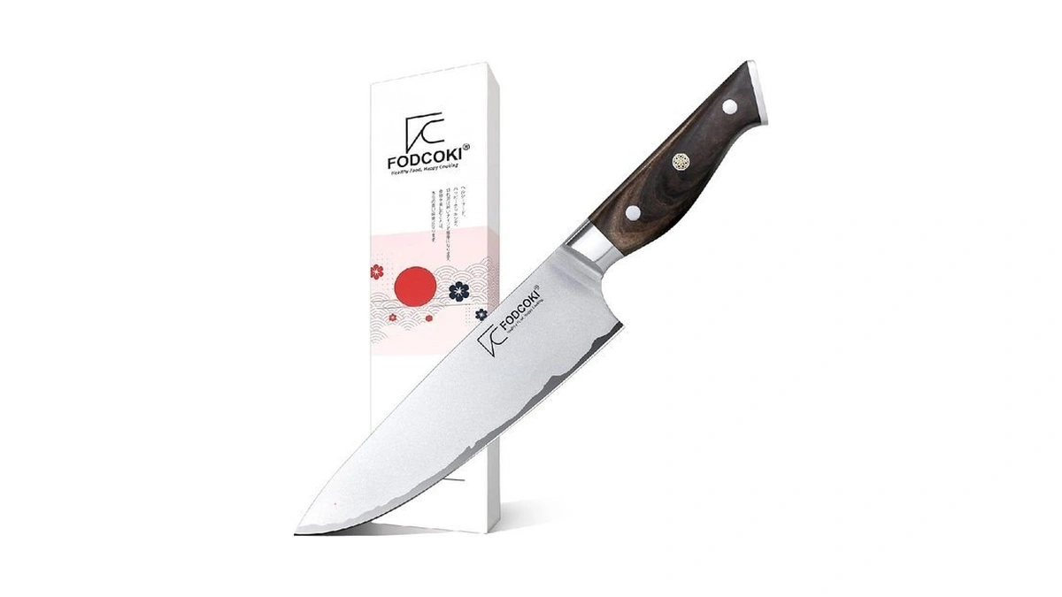 Fodcoki Japanese Chef Knife 8 Inch Kitchen Sharp Knife High