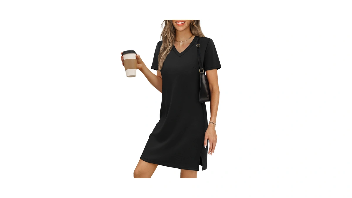 Rumia Casual Dresses For Women T-shirt Summer Dress Mini Vacation