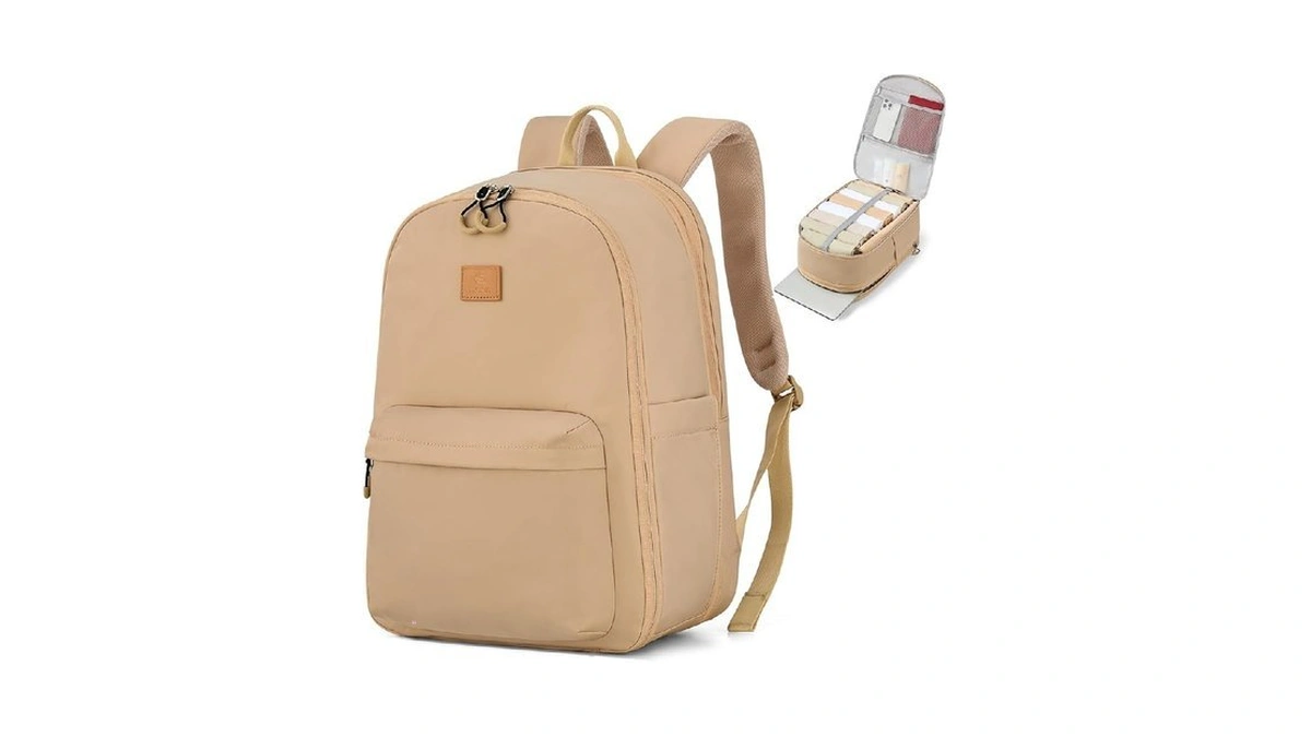 Hanke Expandable Laptop Backpack For Women And Men, 24l-30l Travel