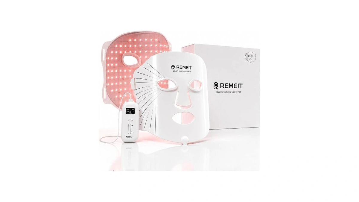 Remeit Red Light Therapy Mask For Face, Led Face Mask