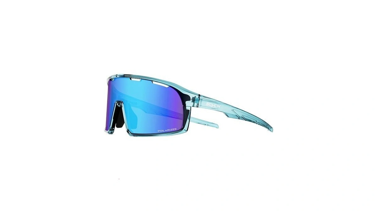 Scvcn Cycling Glasses Sports Sunglasses Clear Men Women Bicycle Mtb