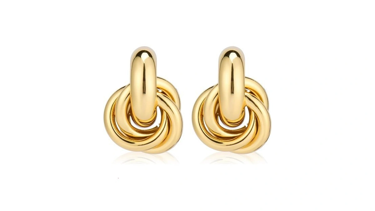 Gold Geometric Earrings
