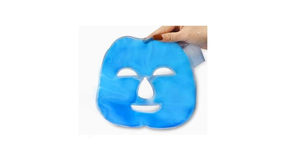 Ice Face Mask Reusable,cold Hot Compress Gel Ice Facial Mask