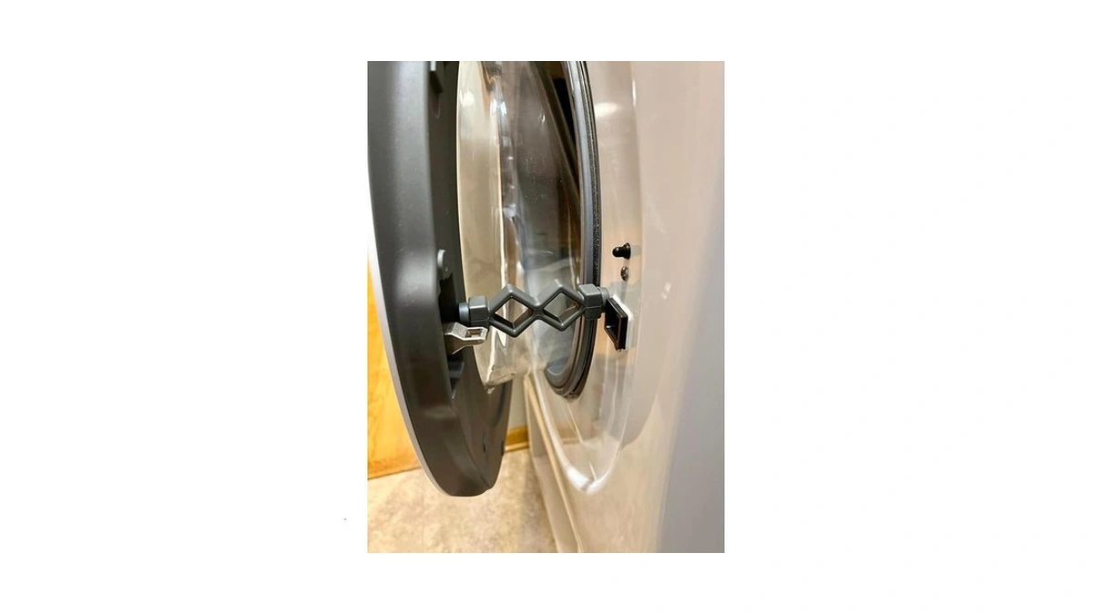 Short Washer Door Prop, “shorter= Space Saver”, Short Front Load