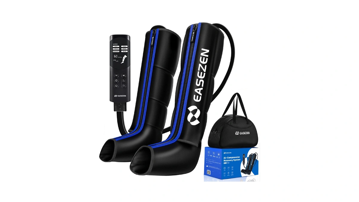 Easezen Leg Compression Massager For Circulation And Pain Relief, Air