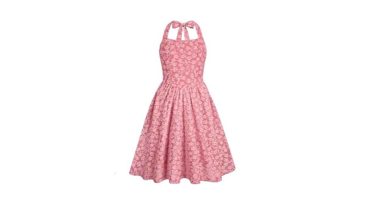 Girls Dresses Size 12-14 Teen Floral Halter Summer Fall Sundresses