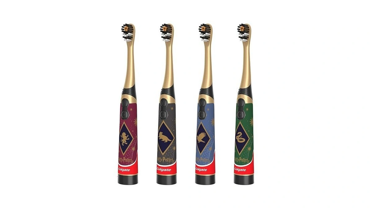 Colgate Harry Potter Kids Battery Toothbrush Multipack, Extra Soft Kids