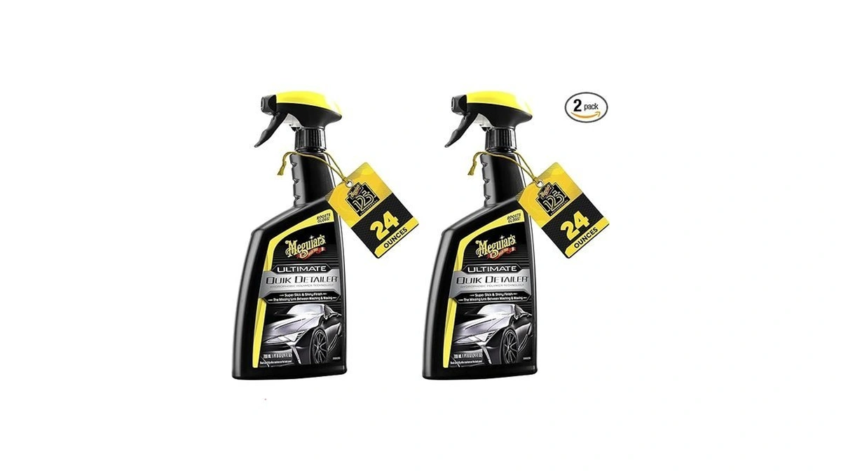 Meguiar's Ultimate Quik Detailer - 24 Oz Spray Bottle (pack