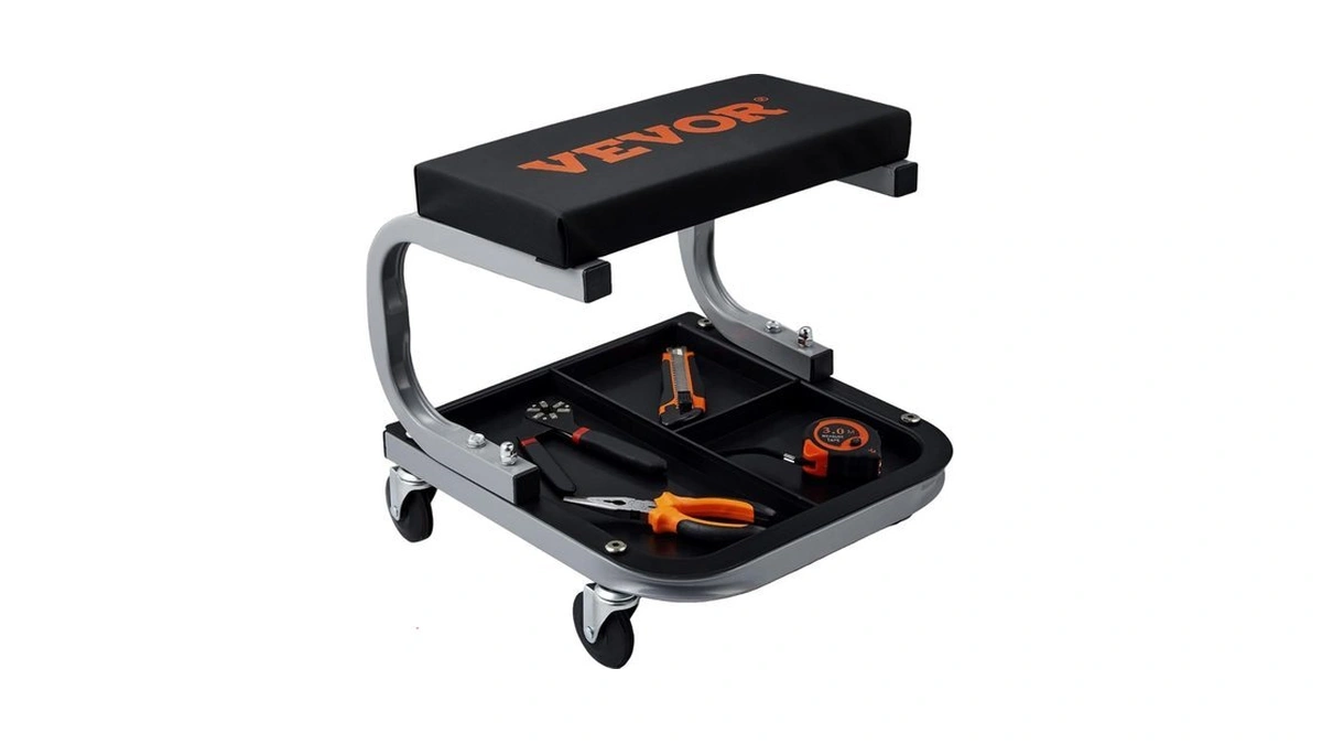 Vevor Rolling Creeper Garage/shop Seat, 250 Lbs Capacity Padded Rolling
