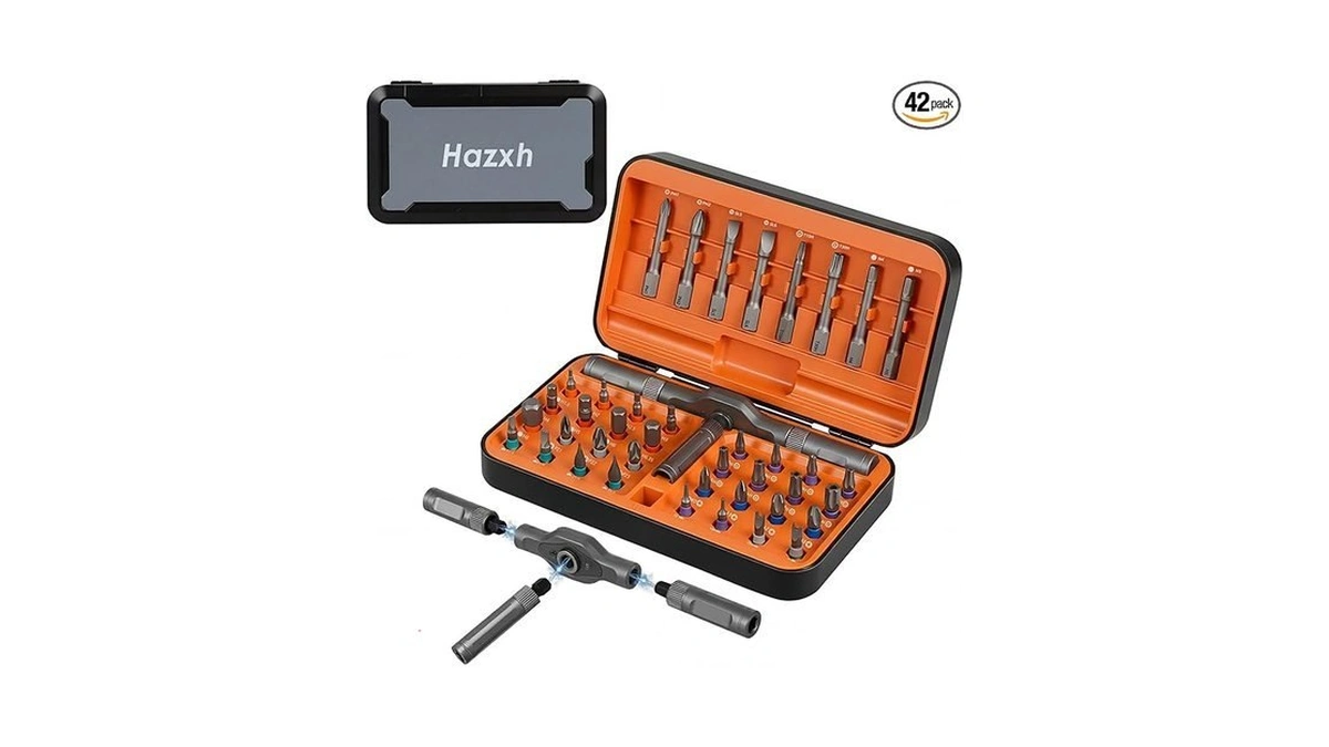 42 In 1 Magnetic Screwdriver Set, Ratcheting Screwdriver With S2