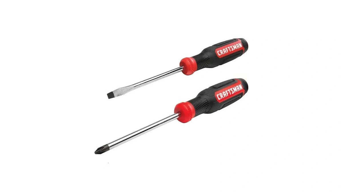 Craftsman Screwdriver Set, Bi-material, 2 Piece (cmht65072n)