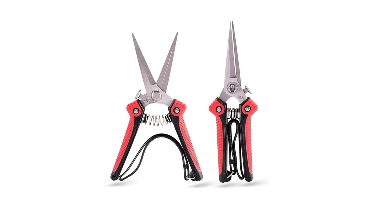 Garden Pruning Shears, Stainless Steel Gardening Shears Garden Scissors, Plant
