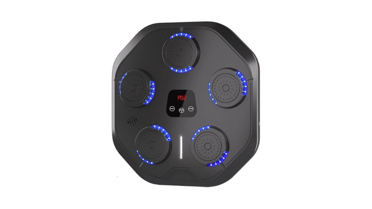 Music Boxing Machine With Boxing Gloves Bluetooth Wall Mounted Boxing