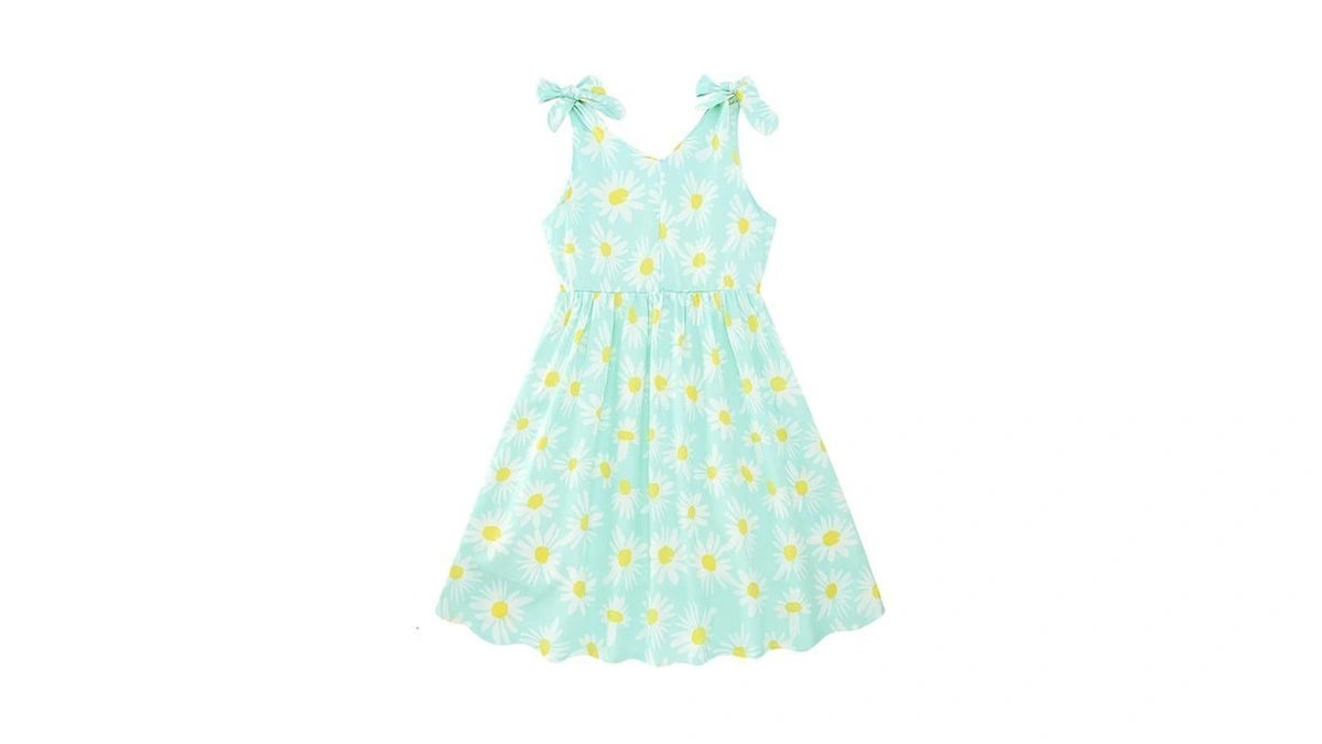 Enlifety 3t 4t Dresses Toddler Girls Daisy Dress Sleeveless Spring