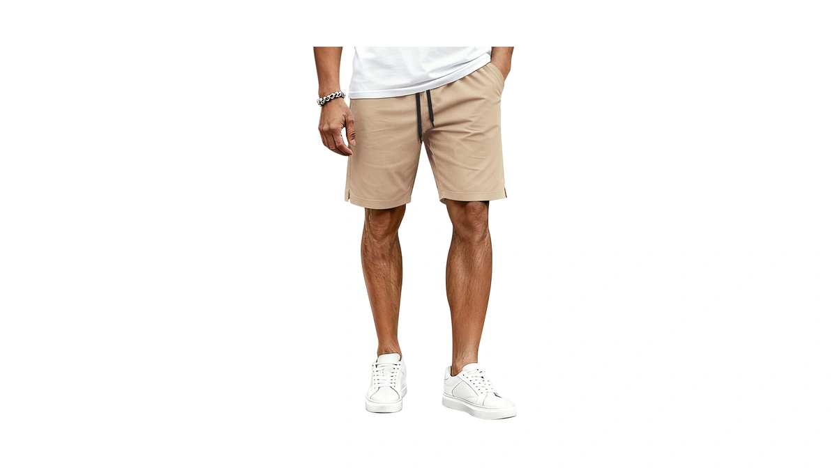 Coofandy Men Casual Summer Beach Vacation Sho...