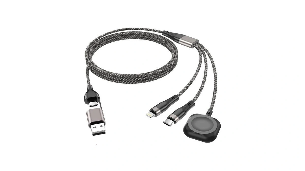 3 In 2 Usb C Cable For Apple Watch Charger