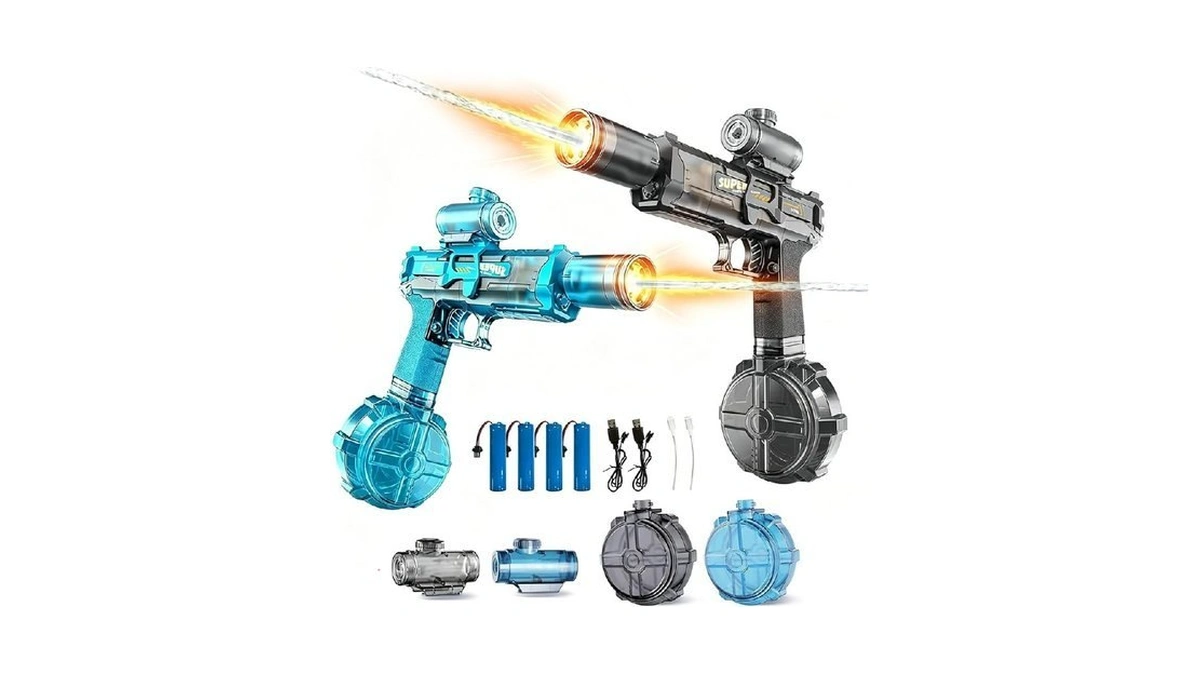 Electric Water Gun For Kids Adults, Automatic Squirt Gun With
