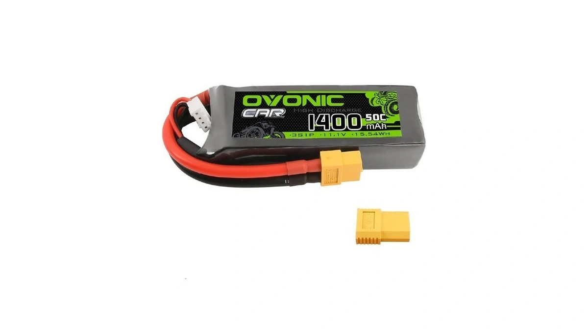 Ovonic 3s Lipo Battery 50c 1400mah 11.1v Lipo Battery With