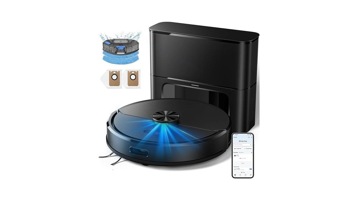 Kilgone Robot Vacuum And Mop Self-emptying, 6000pa No-tangle Suction, Lidar