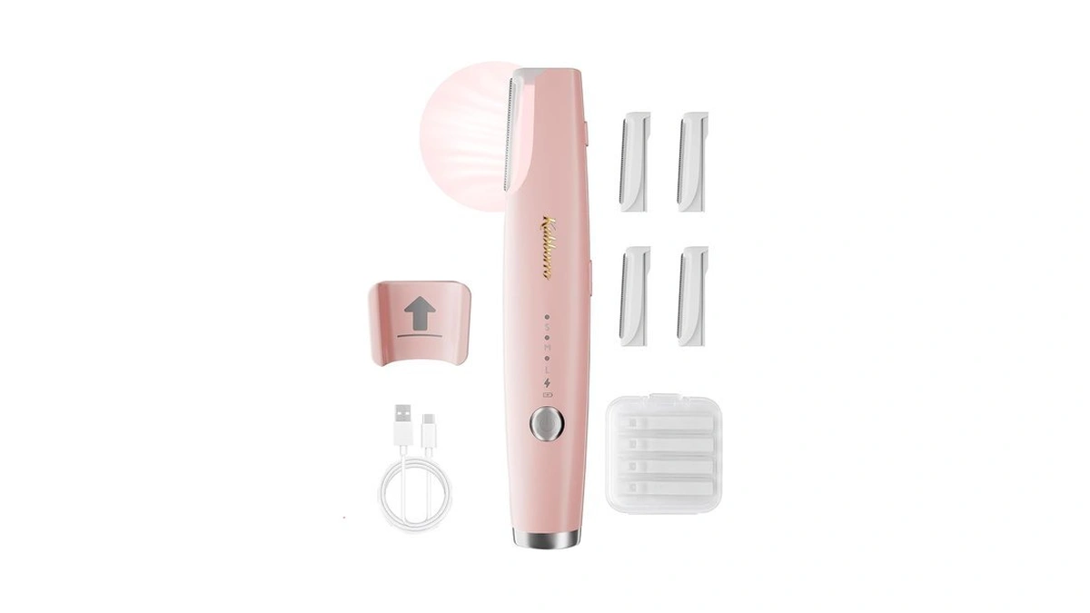 Kabborro Dermaplane Razor For Women Face,rechargeable Sonic Dermaplaning Tool With