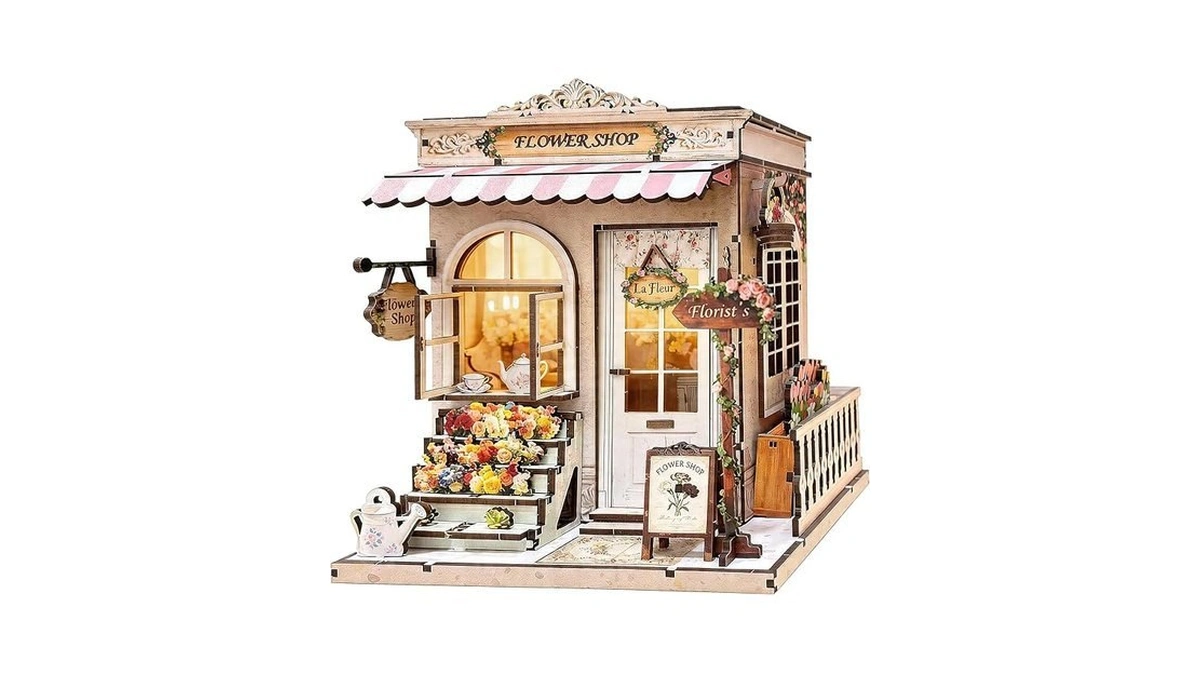 Book Nook Kit Diy Miniature House – 3d Wooden Puzzle