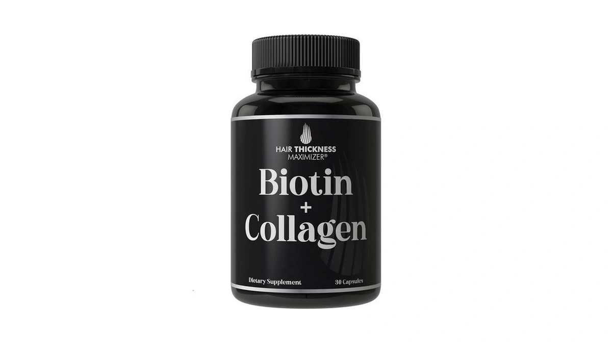 Biotin And Collagen Supplement – 10,000mcg Biotin + Bovine Collagen