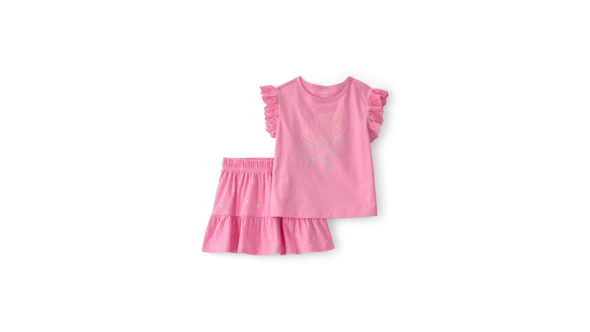 Carter's Girl 2-piece Set, Pink, 4t