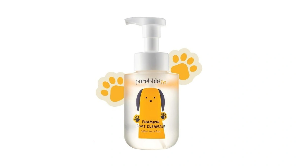 Purebble Pet Foaming Foot Paw Cleanser (pack Of 2)- Gentle