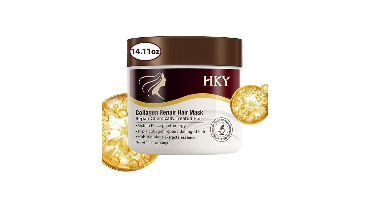 Hky Hair Treatment Collagen Hair Mask Deep Conditioner Hair Care