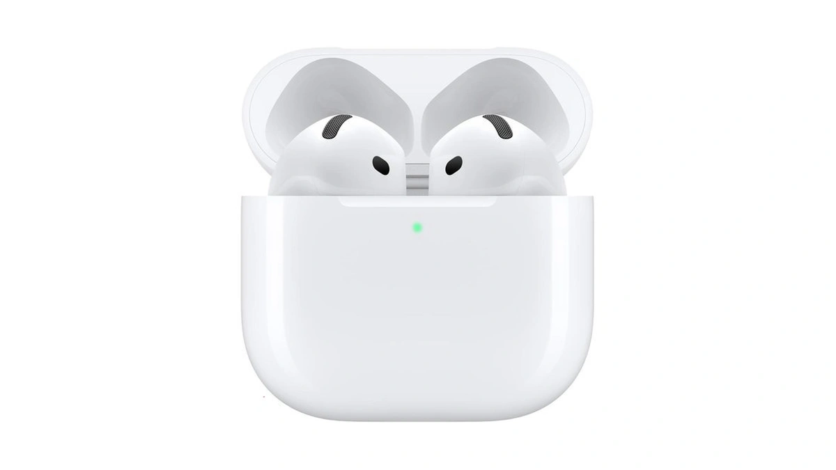 Apple Airpods 4 Wireless Earbuds, Bluetooth Headphones, Personalized Spatial Audio,