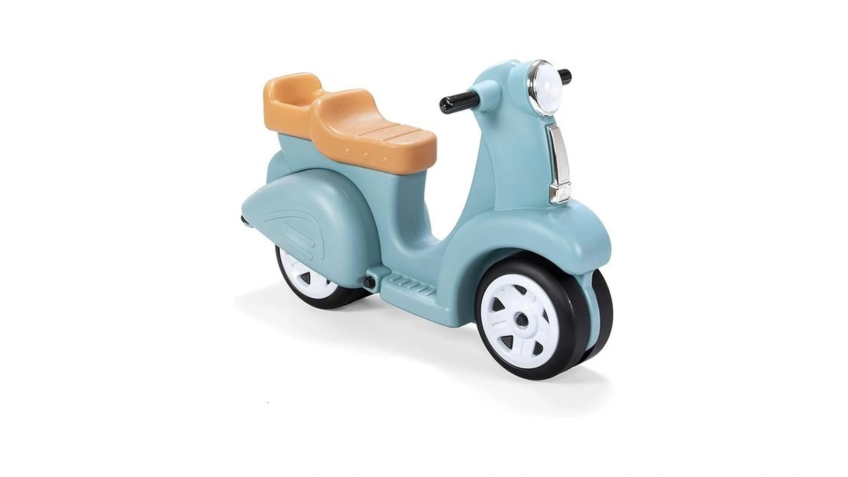 Step2 Ride Along Scooter Kids Push Car, Foot Powered Ride