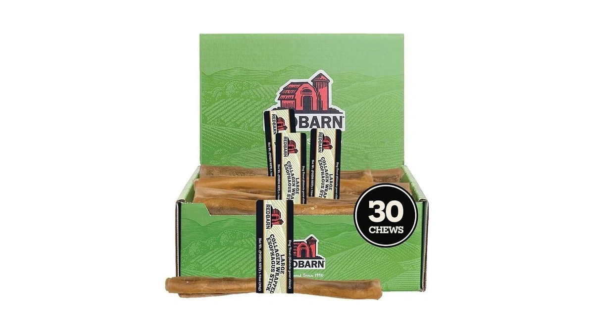 Redbarn Pet Products Large Collagen-wrapped Esophagus Sticks For Dogs -