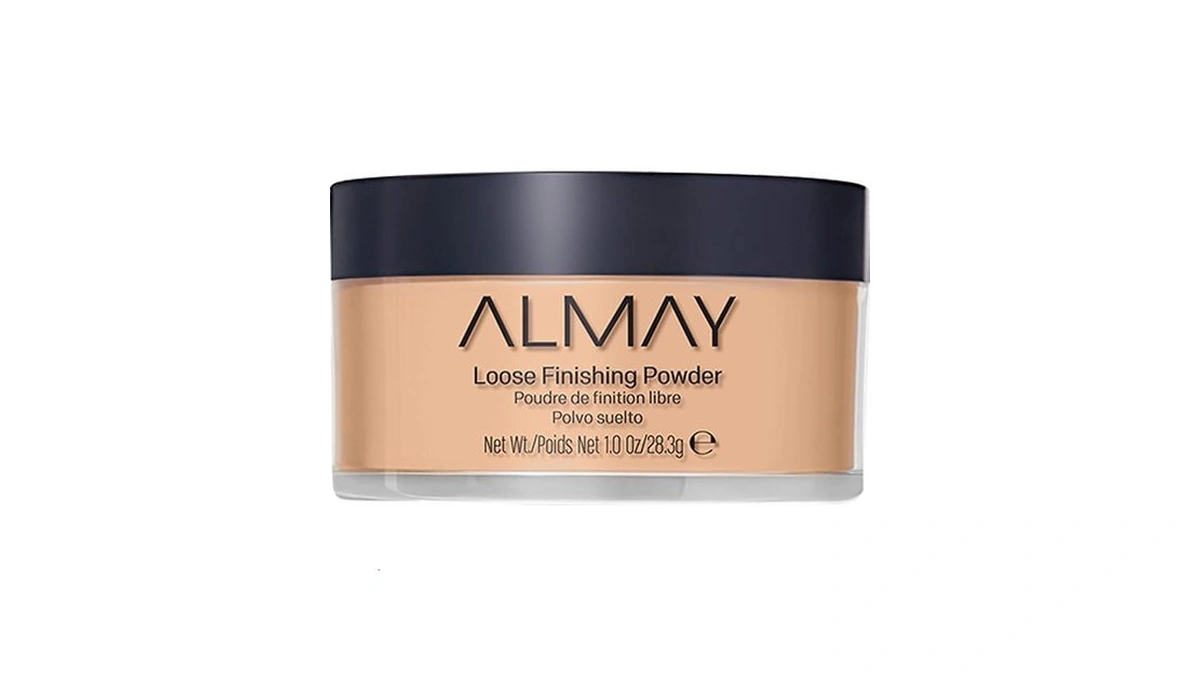 Almay Loose Finishing Powder, Natural Finish Mattifying Makeup Setting Powder,