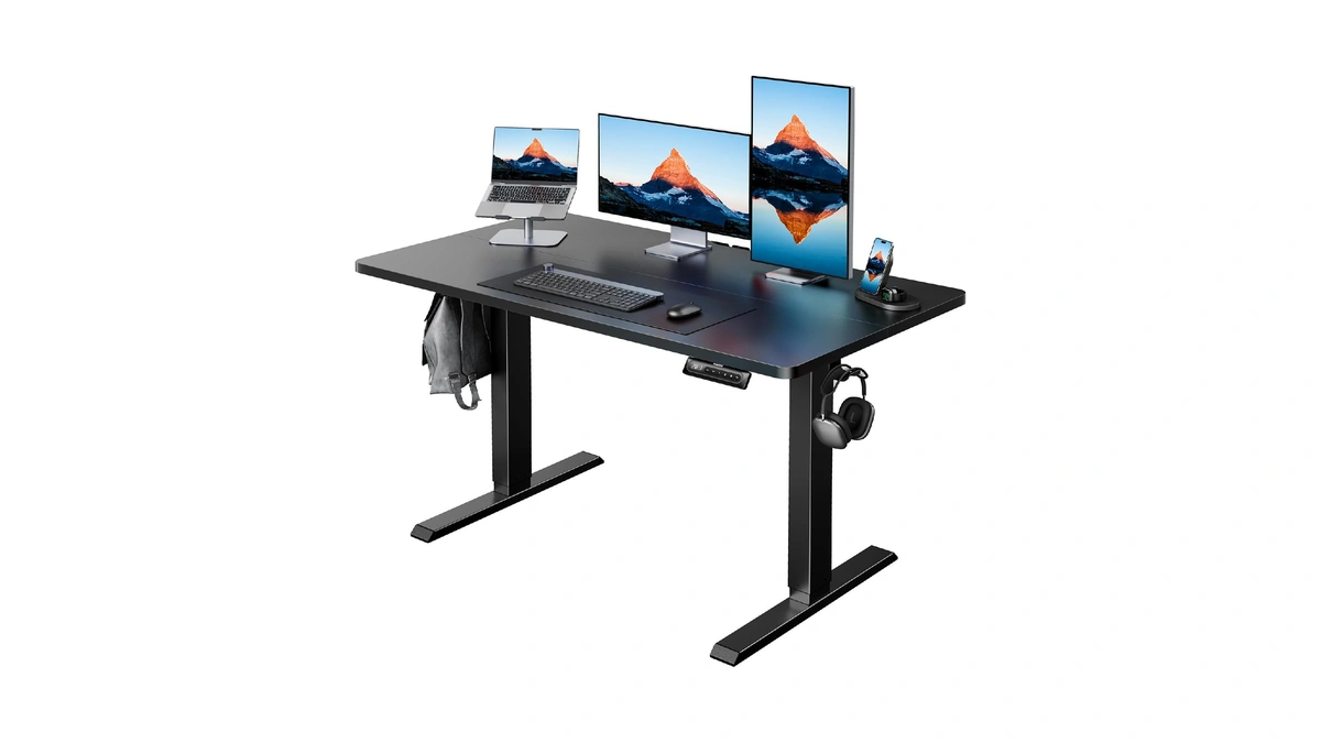 Huanuo 48 X 24 Inch Electric Standing Desk, Height Adjustable