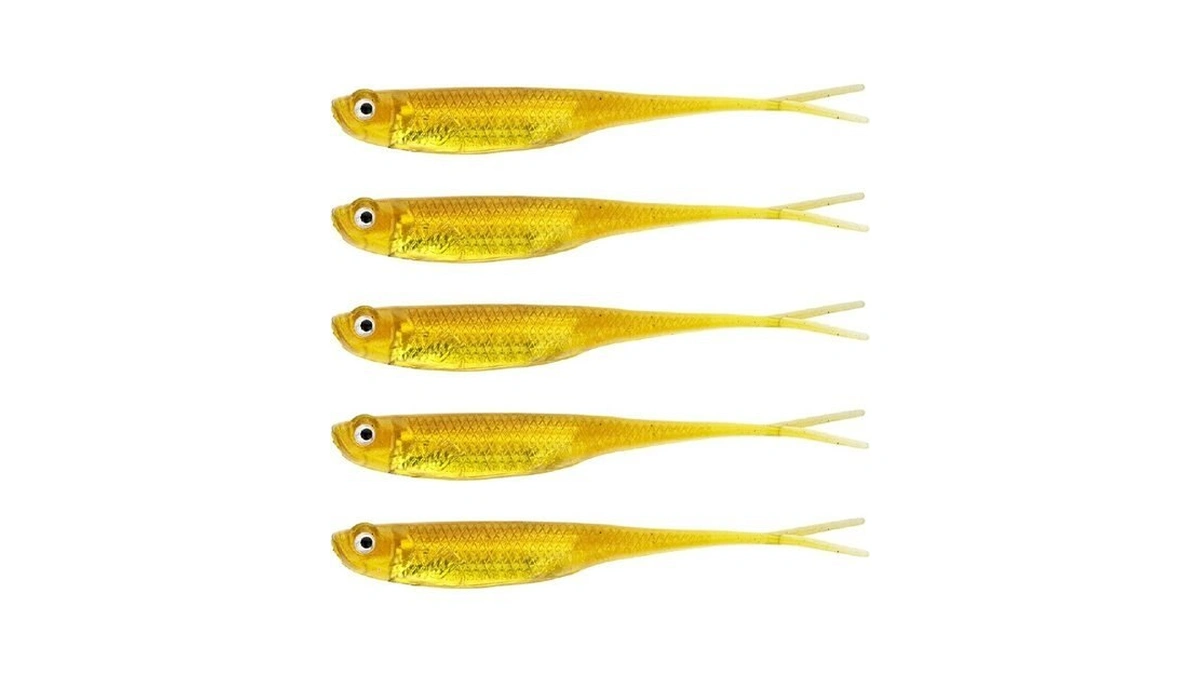 Qualyqualy Soft Swimbait Fishing Lures Jerk Shad Minnow Drop Shot