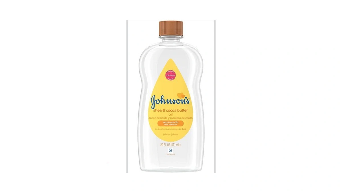 Johnson's Baby Oil, Mineral Oil Enriched With Shea & Cocoa