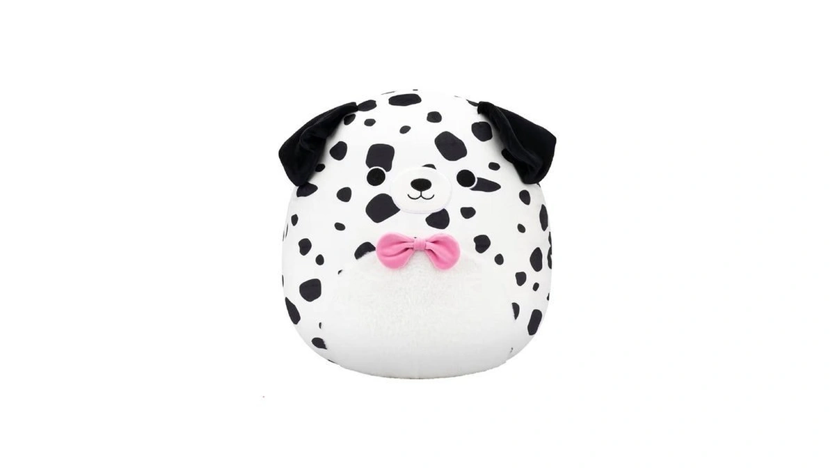 Squishmallows Original 20in Dustin The Dalmatian With Bowtie – Official