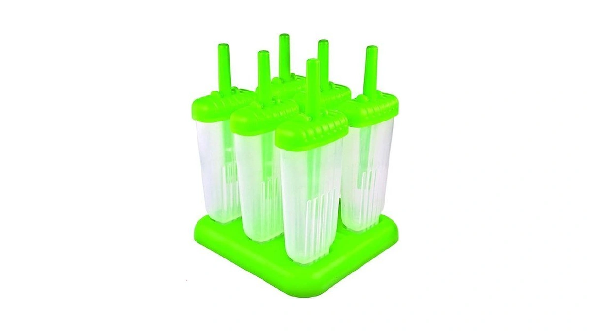 Tovolo Groovy Popsicles Molds Set Of 6 For Homemade Frozen