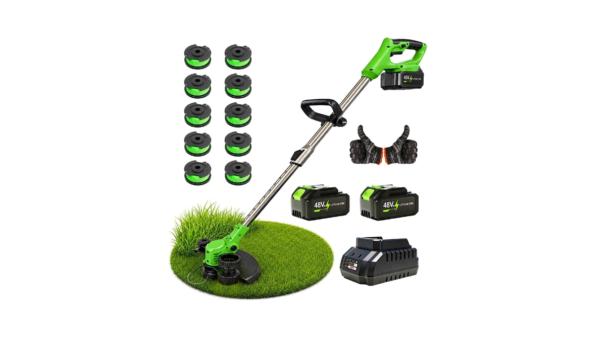 2026 New 48v 3 In 1 Cordless String Trimmer With
