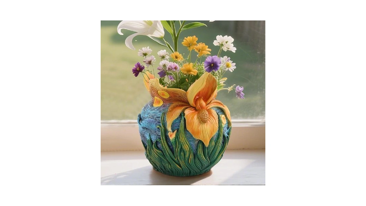 U Wonderful Flower Starry Sky Plant Pots - Flower Pots