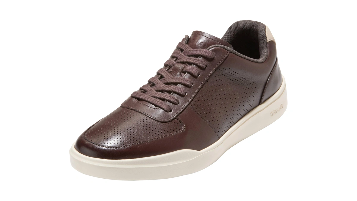 Cole Haan Men's Shoes - Grand Crosscourt Perforated Court Sneaker,