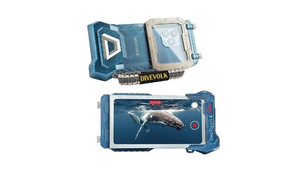 Divevolk Seatouch 4 Max Diving Phone Case Compatiable For Iphone