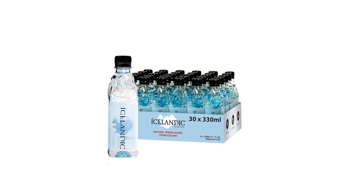 Icelandic Glacial Natural Spring Alkaline Water, 330 Ml / 11.1
