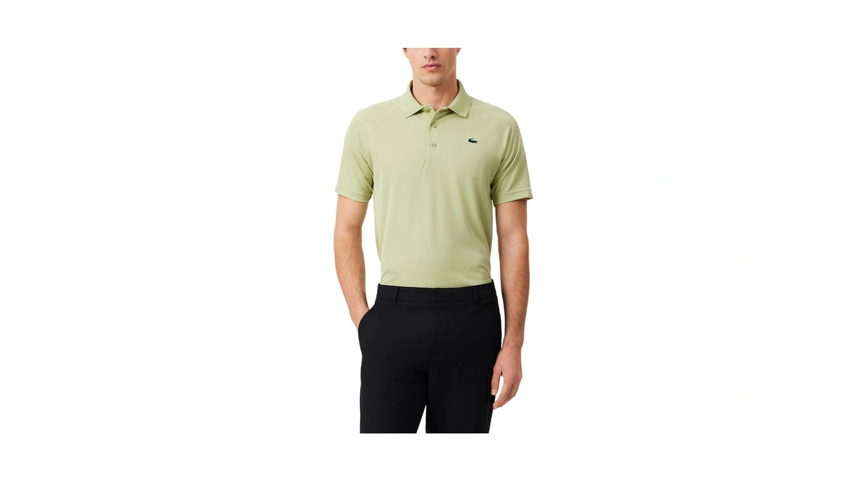 Lacoste Men's Regular Fit Uv Protect Polo Shirt, Birch, X-small