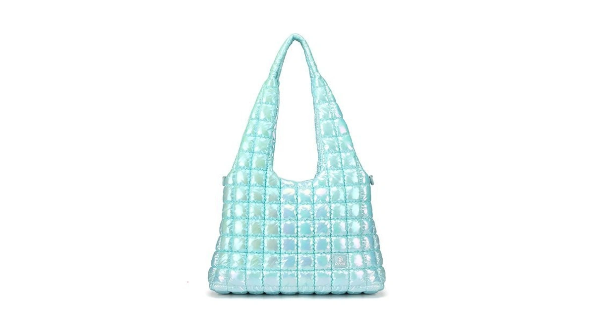 Doyogi Quilted Tote Bag For Women, Large Puffer Tote Bags,