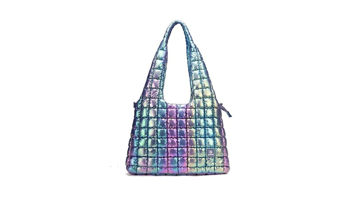 Doyogi Quilted Tote Bag For Women, Large Puffer Tote Bags,